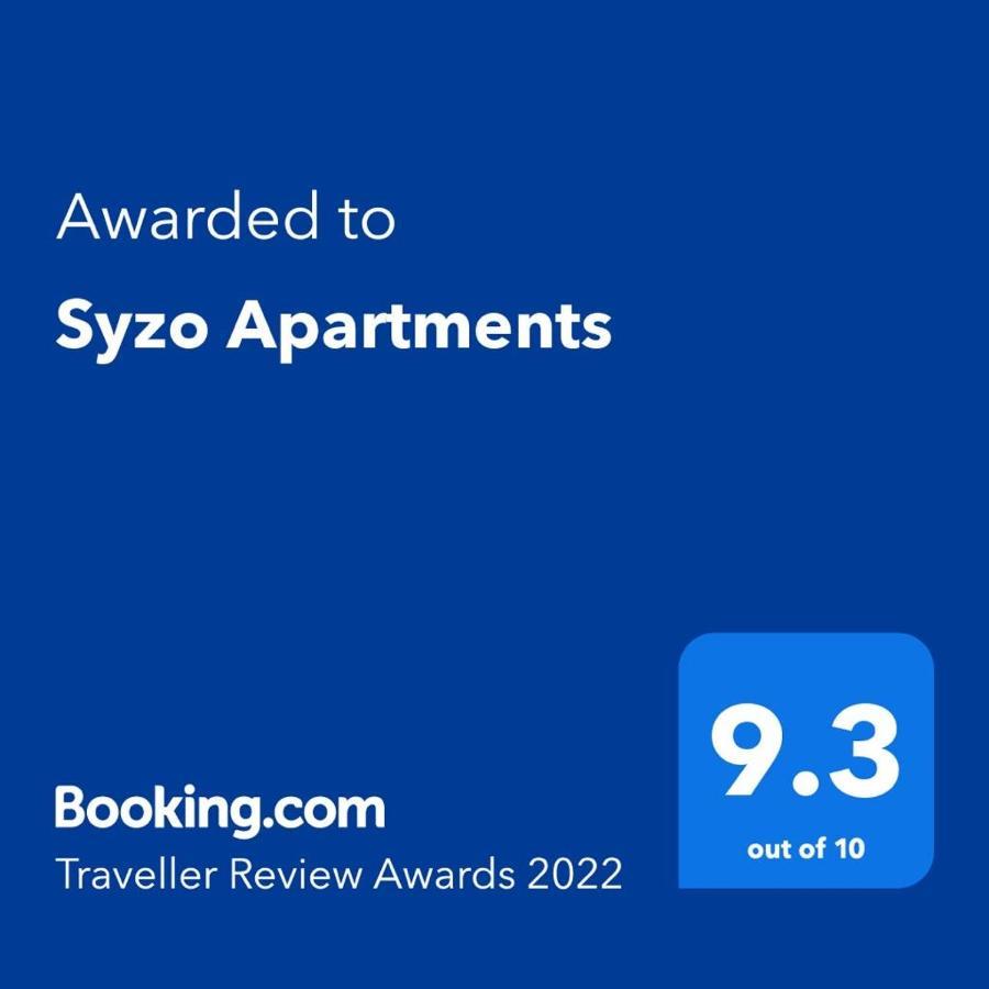 Syzo Apartments Pogradec Eksteriør bilde